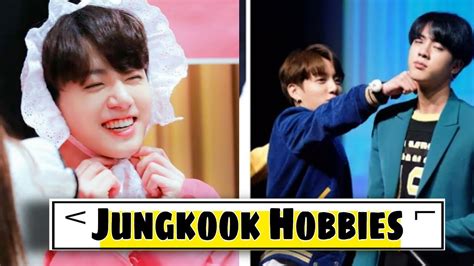 jungkook hobbies